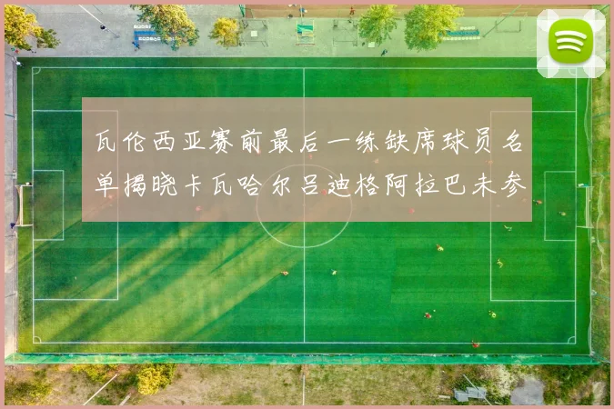 瓦伦西亚赛前最后一练缺席球员名单揭晓卡瓦哈尔吕迪格阿拉巴未参与训练
